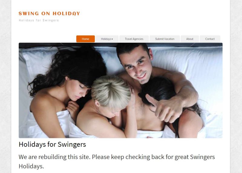 swingers holidays